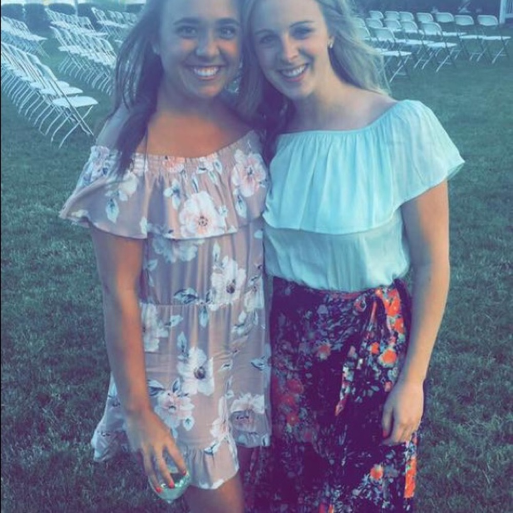 Off The Shoulder Floral Dress